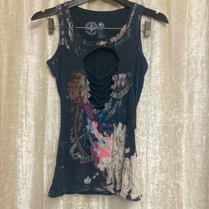 Affliction Tank bought for over $50 from Buckle. Size small; only worn once